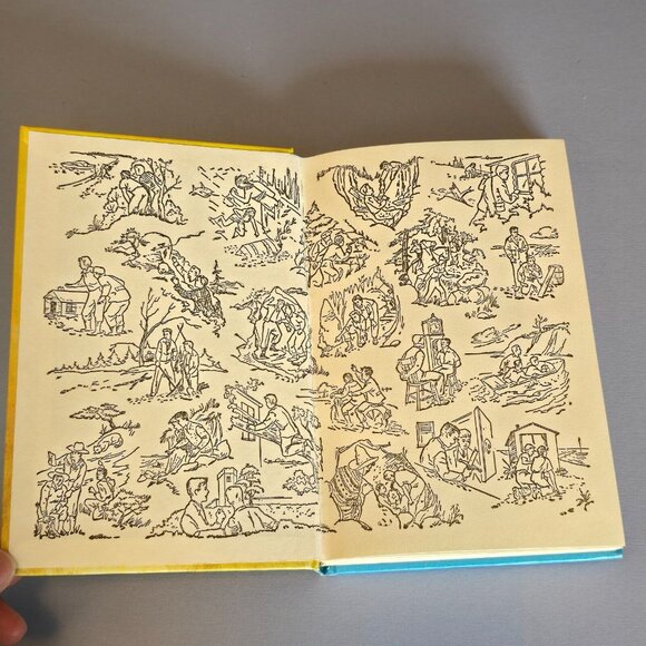 The Hardy Boys The Mysterious Caravan Franklin W Dixon 1975 Hardcover Book - Picture 7 of 15